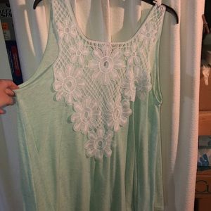 Aqua tank top